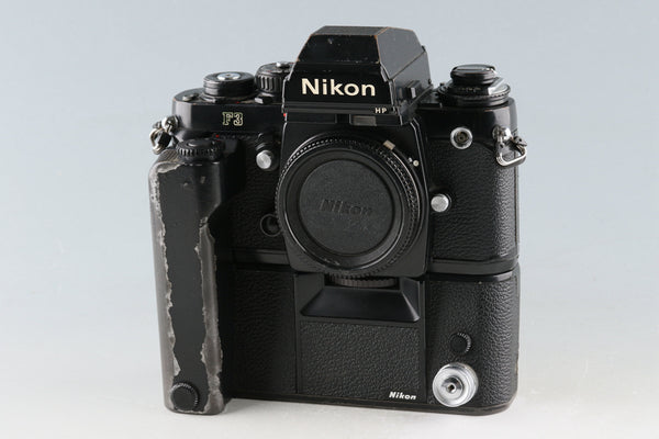 Nikon F3 HP 35mm SLR FIlm Camera + MD-4 #50789D5