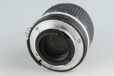 Nikon Nikkor 85mm F/2 Ais Lens #50804A3