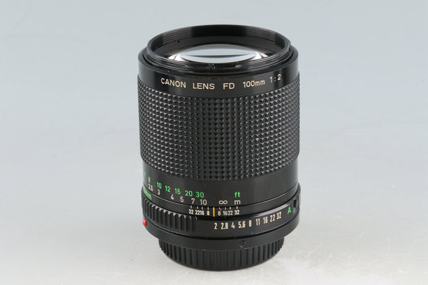Canon FD 100mm F/2 Lens #50812H13