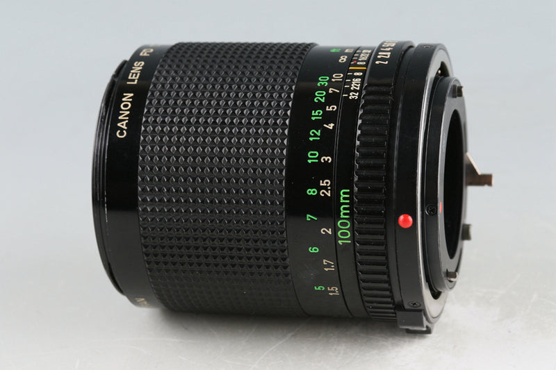 Canon FD 100mm F/2 Lens #50812H13