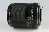 Canon FD 100mm F/2 Lens #50812H13