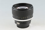 Nikon Nikkor 85mm F/1.4 Ais Lens #50815A5