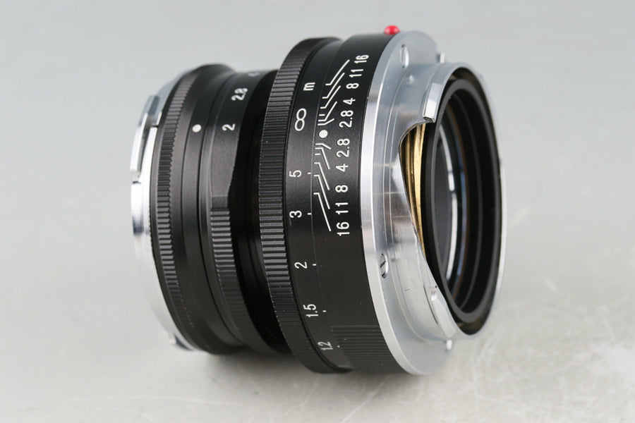 Voigtlander Heliar Classic 50mm F/2 250Jahre for Leica M #50902C1 – IROHAS  SHOP