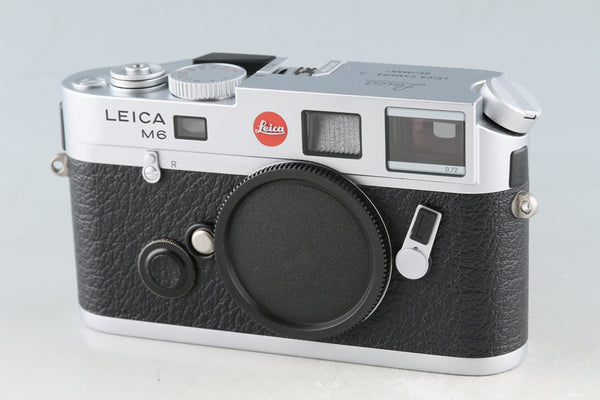Leica M6 TTL 0.72 Silver 35mm Rangefinder Film Camera #50916T