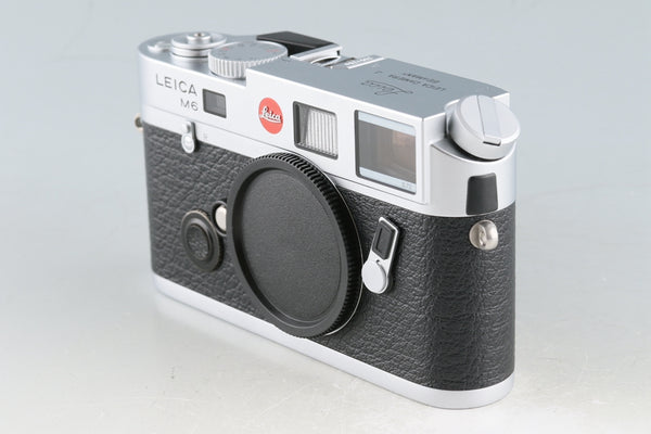 Leica M6 TTL 0.72 Silver 35mm Rangefinder Film Camera #50916T