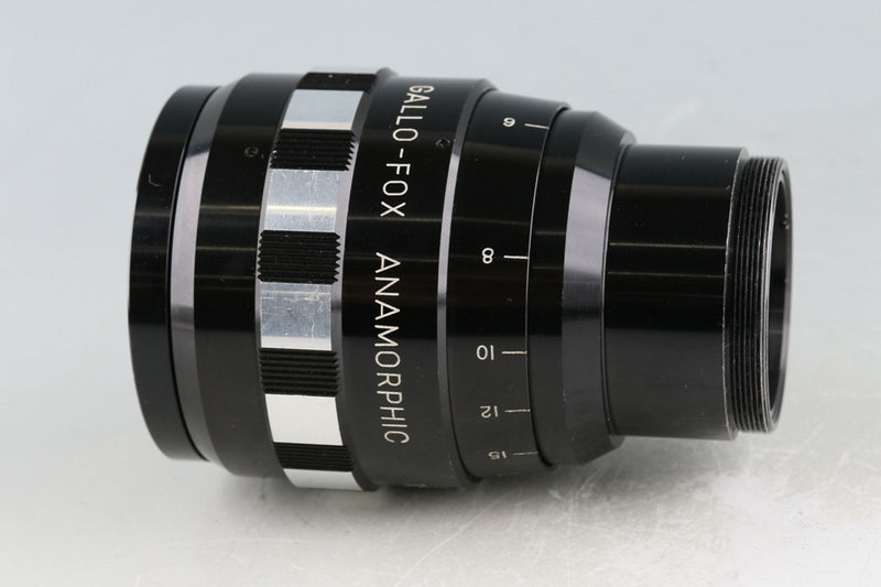 Gallo-Fox 16C Anamorphic Camera Lens #50921E5