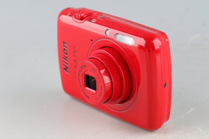 Nikon Coolpix S01 Red Digital Camera With Box #50924L4 – IROHAS SHOP