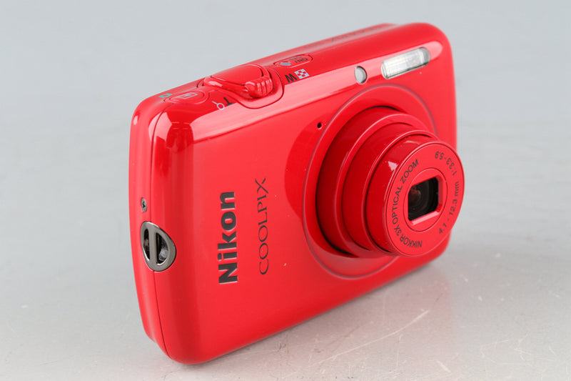 WEB限定カラー Nikon COOLPIX S01 デジカメ ハードケース付 デジタル ...