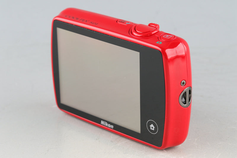 Nikon Coolpix S01 Red Digital Camera With Box #50924L4 – IROHAS SHOP