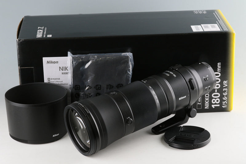 Nikon Nikkor Z 180-600mm F/5.6-6.3 VR Lens With Box #50931L5