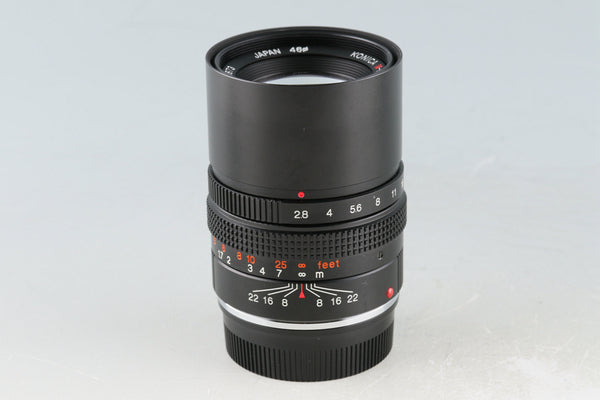 Konica M-Hexanon 90mm F/2.8 Lens for Leica M #50933E5