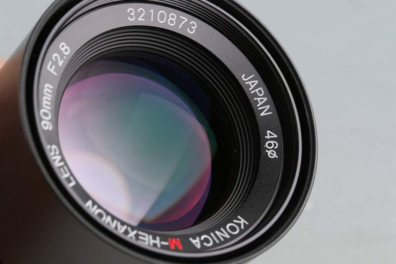 Konica M-Hexanon 90mm F/2.8 Lens for Leica M #50933E5