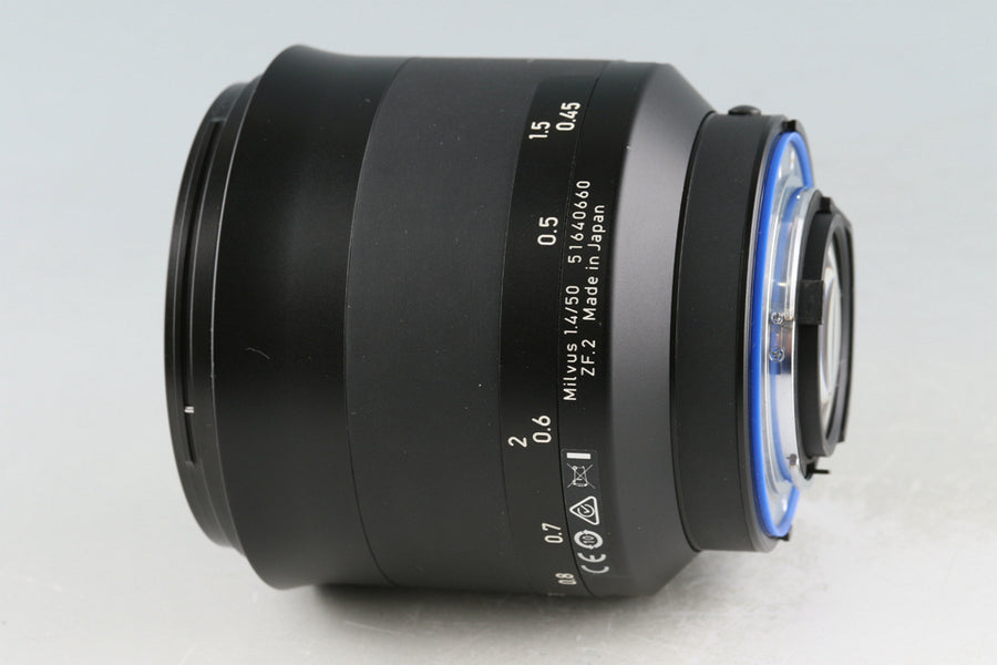 Carl Zeiss Milvus 50mm F/1.4 T* Lens for Nikon F #50985F6 – IROHAS SHOP