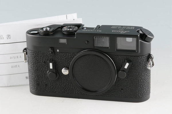 Leica Leitz M4 Black Chrome 35mm Rangefinder Film Camera #51007T