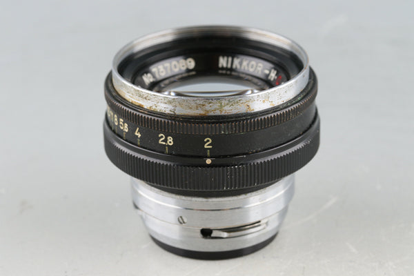 Nikon Nikkor-H.C 50mm F/2 Lens for Nikon S #51057A4