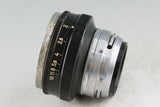 Nikon Nikkor-H.C 50mm F/2 Lens for Nikon S #51057A4