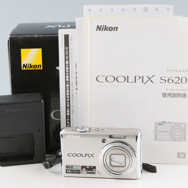 Nikon Coolpix S620 Digital Camera With Box #51074L4