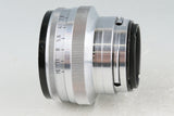Zeiss Zeiss-Opton Sonnar 50mm F/1.5 Lens #51089E5