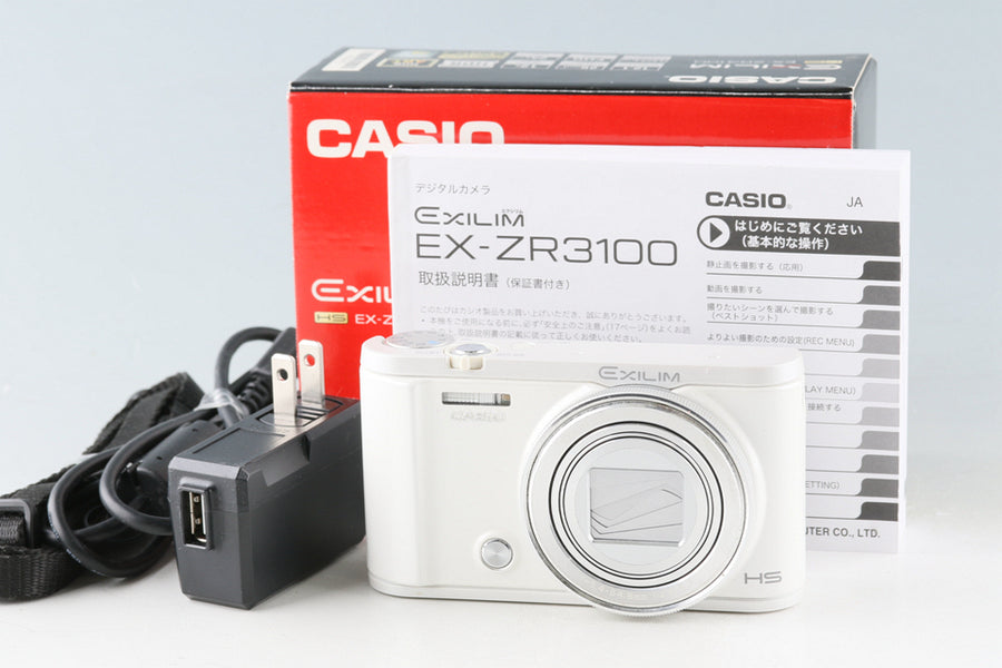 CASIO デジタルカメラ EXILIM HS EX-ZR310 WE(中古 良品) 薄 (shin その他 | 最新