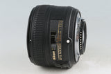 Nikon AF-S Nikkor 50mm F/1.8G Lens #51157A4