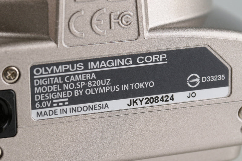Olympus Stylus SP-820UZ Digital Camera #51160J