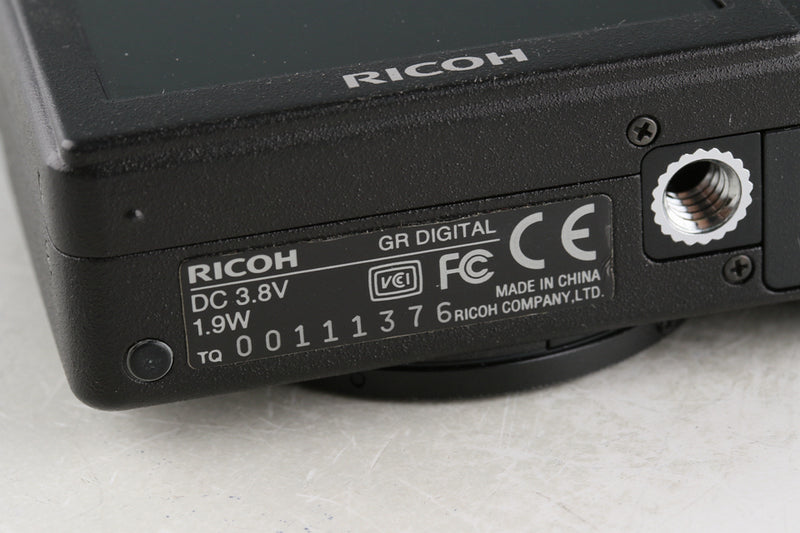 Ricoh GR Digital Camera #51209J