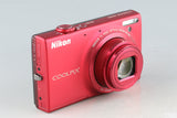 Nikon Coolpix S6100 Digital Camera #51226J