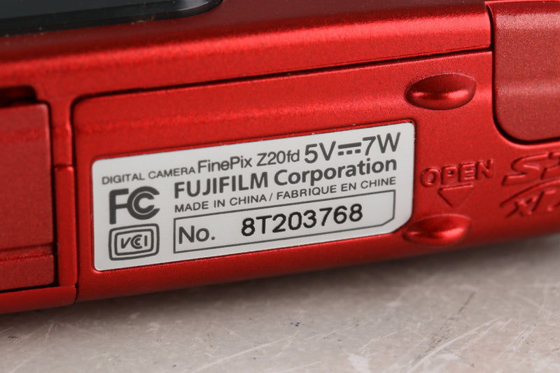 Fujifilm FinePix Z20 fd Digital Camera #51231J