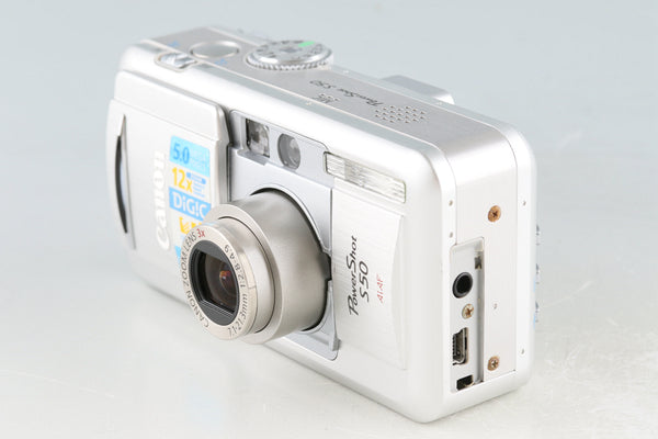 Canon Power Shot S50 Digital Camera #51253J