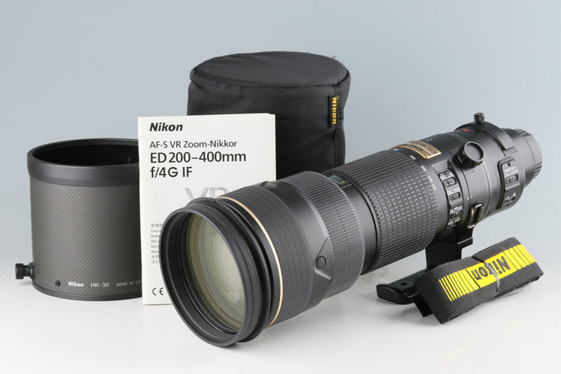 Nikon AF-S Nikkor 200-400mm F/4G ED VR Lens #51304L