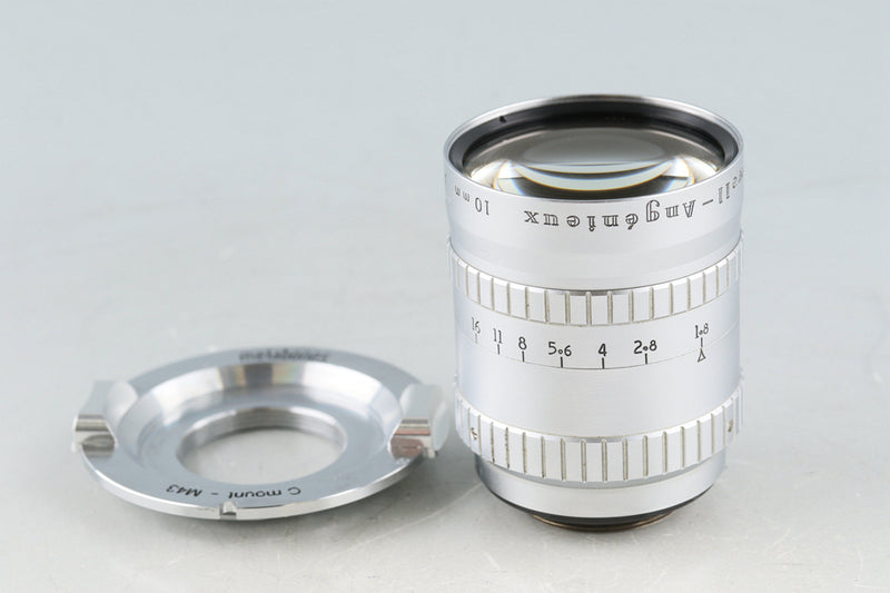 Bell&howell Angenieux 10mm F/1.8 Retrofocus Lens + M43 Mount Adapter #51371F4