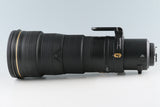 Nikon AF-S Nikkor 500mm F/4 G ED VR N Lens #51381L