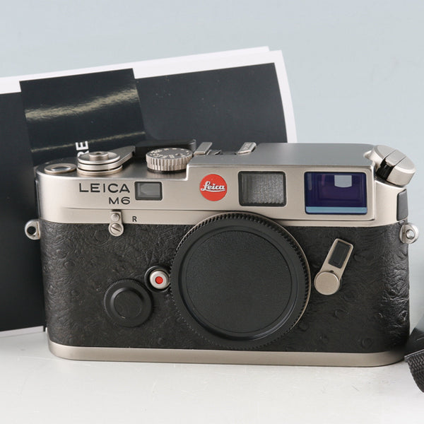 Leica M6 Titanium 35mm Rangefinder Film Camera #51387T