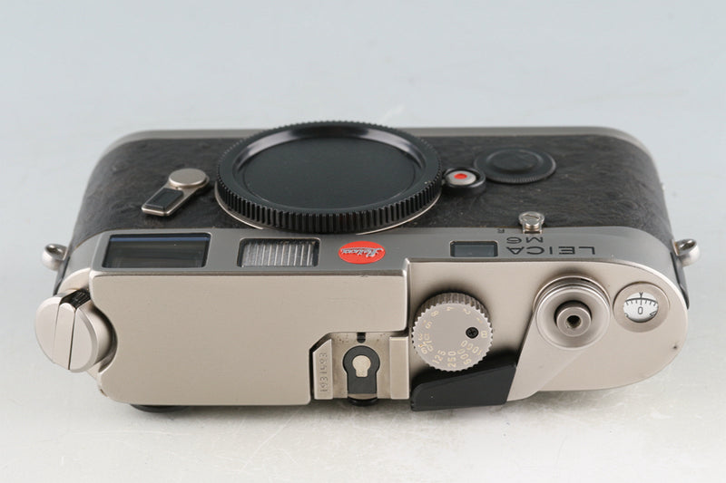 Leica M6 Titanium 35mm Rangefinder Film Camera #51387T – IROHAS SHOP