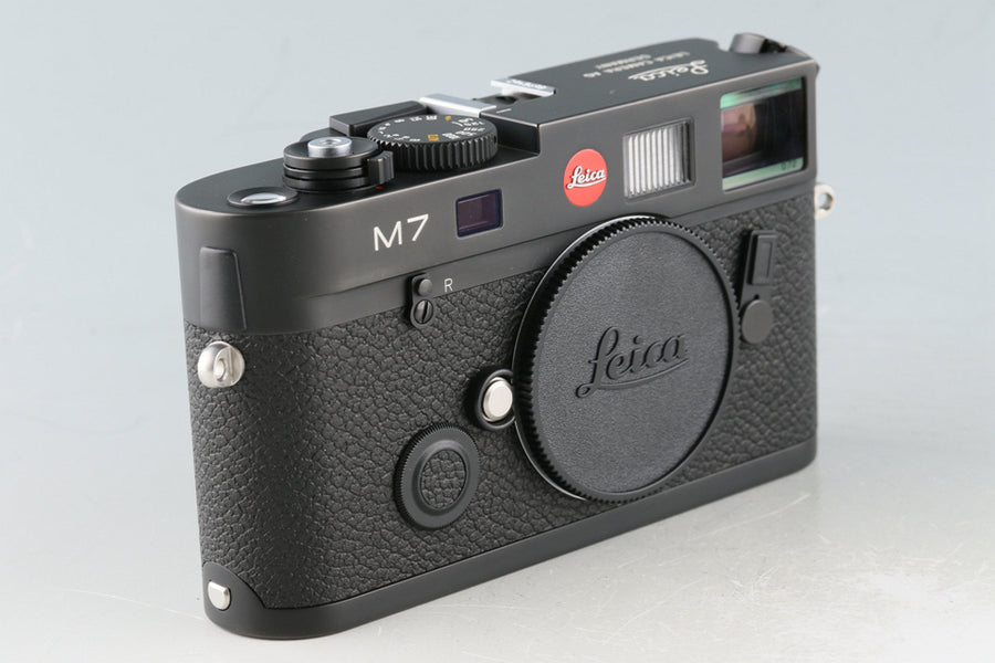 Leica M7 Engrave 0.72 Black Chrome 35mm Rangefinder Film Camera With B –  IROHAS SHOP