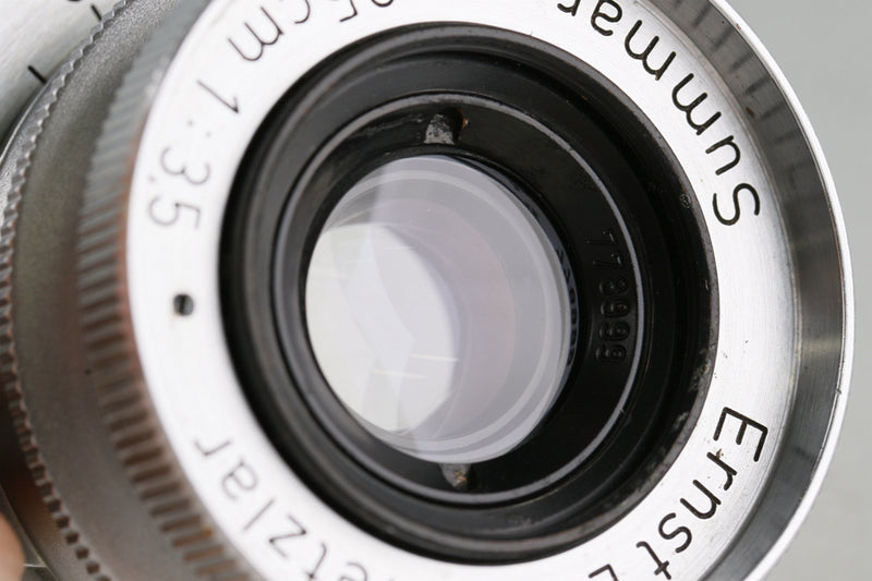 Leica Leitz Summaron 35mm F/3.5 Lens for Leica L39 #51517T