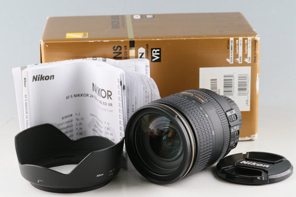 Nikon AF-S Nikkor 24-120mm F/4 G ED VR N Lens With Box #51561L4