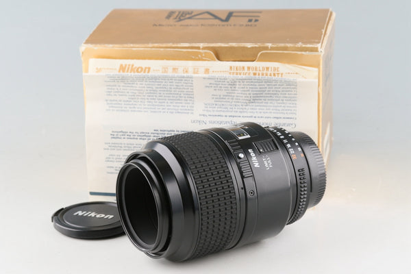 Nikon AF Micro Nikkor 105mm F/2.8 D Lens With Box #51613L4