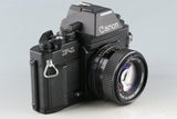 Canon F-1 + FD 50mm F/1.4 Lens #51628D3
