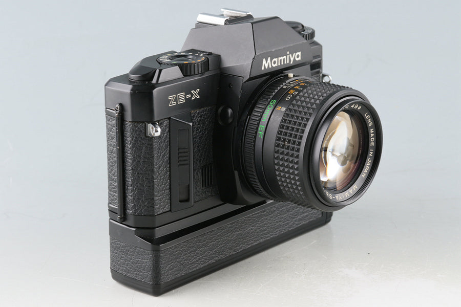 Mamiya ZE-X + Mamiya Sekor EF 50mm F/1.4 Lens + Winder ZE #51649D3 – IROHAS  SHOP