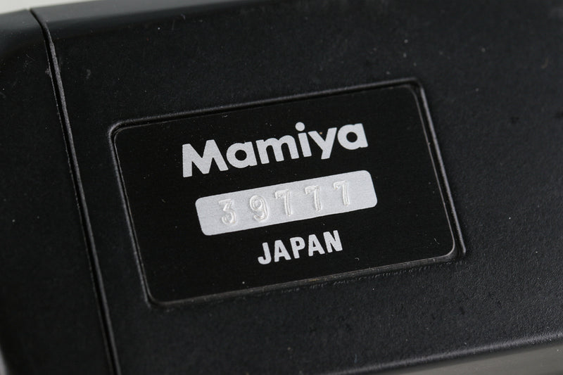 Mamiya ZE-X + Mamiya Sekor EF 50mm F/1.4 Lens + Winder ZE #51649D3