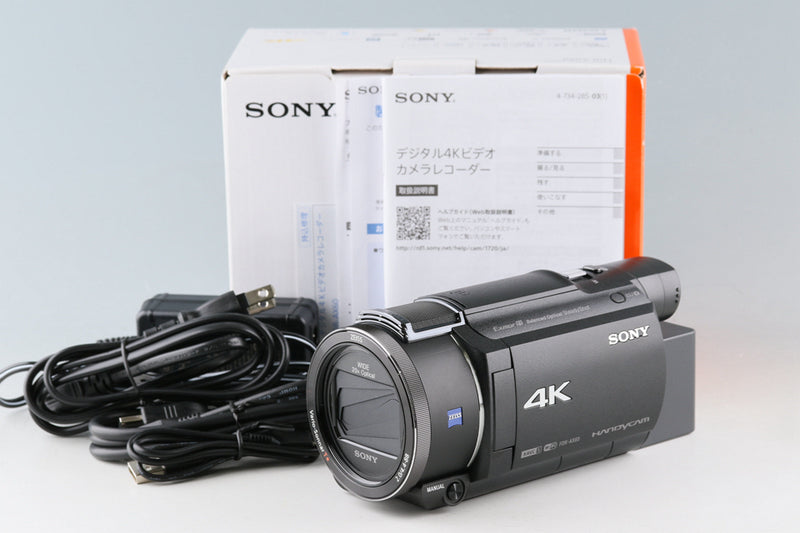 Sony FDR-AX60 Handycam With Box *Japanese version only* #51721L2