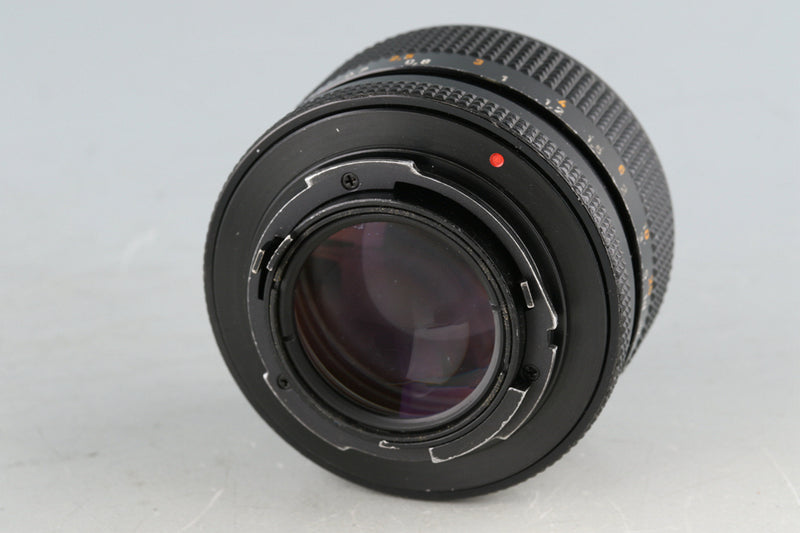 Contax Carl Zeiss Planar T* 50mm F/1.4 AEJ Lens for CY Mount #51724A2