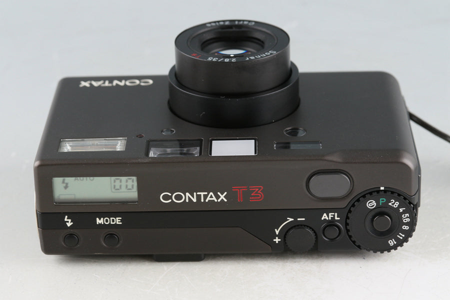 Contax T3 Titan Black 35mm Point & Shoot Film Camera #51802D5 – IROHAS SHOP