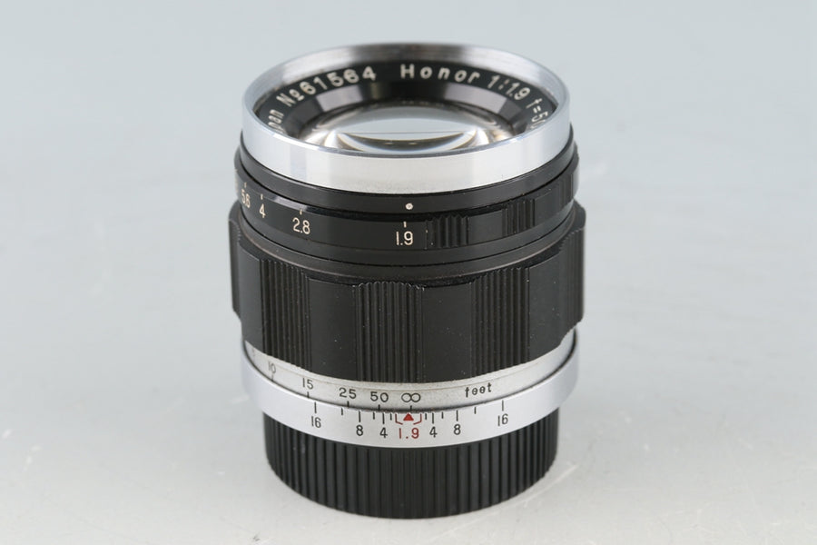 Zuiho Optical Honor 50mm F/1.9 Lens for Leica L39 #51851C2 – IROHAS SHOP