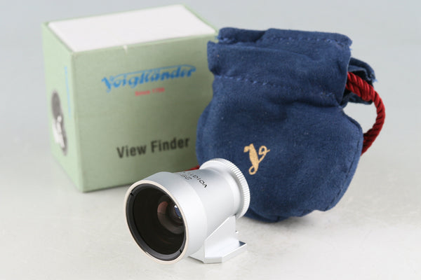 Voigtlander 28mm View Finder Silver With Box #51861L7#AU