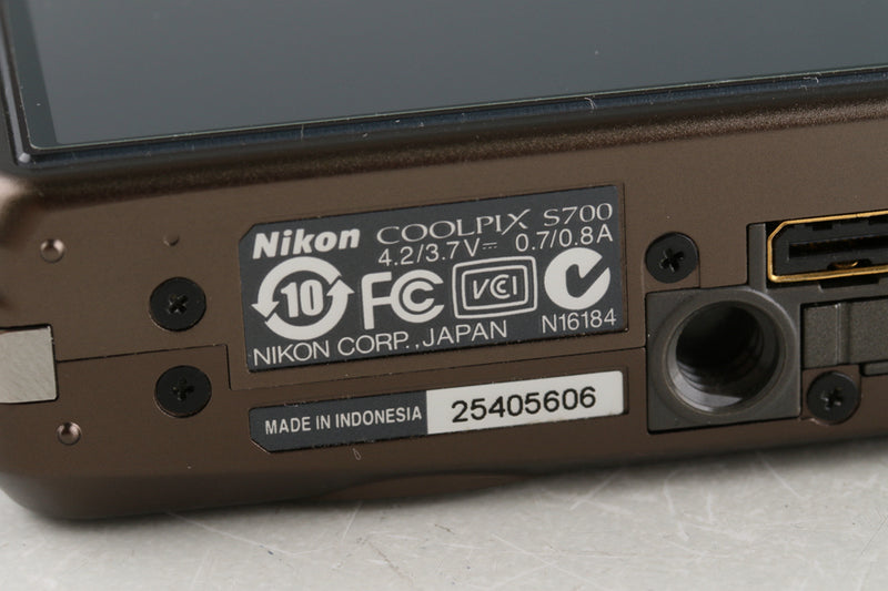 Nikon Coolpix S700 Digital Camera #51869J