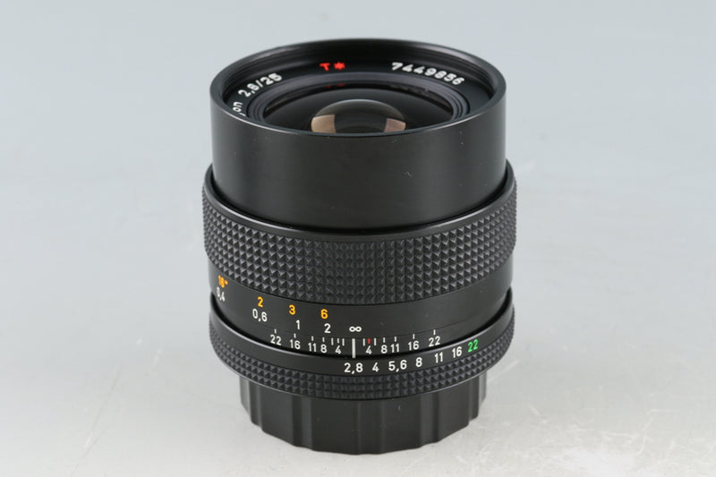 Contax Carl Zeiss Distagon T* 25mm F/2.8 MMJ Lens for CY Mount #51883F4