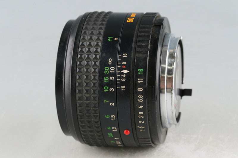 Minolta MD Rokkor 50mm F/1.2 Lens for MD Mount #51885F4