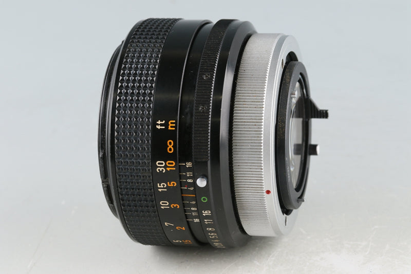 Canon FD 55mm F/1.2 S.S.C. Lens #51886E5